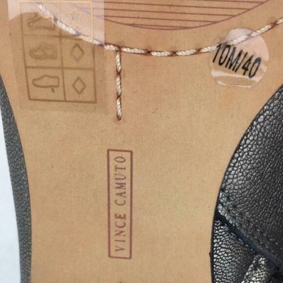 Vince Camuto Cateen Metallic Leather booti… - Picture 9 of 12